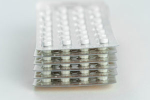 A stack of Estazolam blister packs